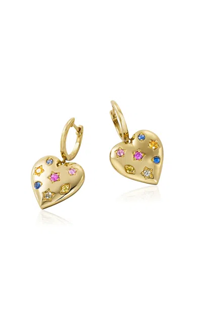 Roxanne First Jazzy 14-karat Gold Sapphire Earrings In Multi