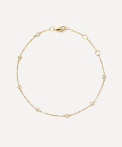 Roxanne First 14ct Gold Diamond A Day Bracelet