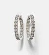 Roxanne First 14kt White Gold Earrings With Diamonds In Silver