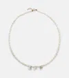 Roxanne First Bff 9kt Gold Necklace With Mother Of Pearl In Gold