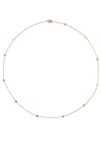 Roxanne First Diamond Dot Crystal-embellished Necklace In Gold
