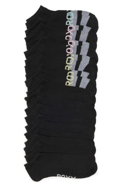 Roxy 10-pack Ankle Socks In Black