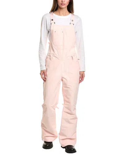 Roxy 30in Rideout Bib Pant In Pink