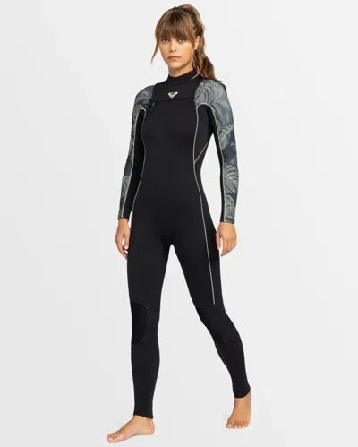 Roxy 3/2mm Elite Chest Zip Fullsuit In Multi