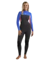 Roxy 3/2mm Prologue Back Zip (flatlock) Wetsuit In Blue