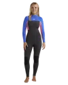 Roxy 3/2mm Prologue Back Zip (flatlock) Wetsuit In Blue