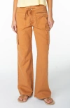 Roxy A La Cargo Drawstring Pants In Multi