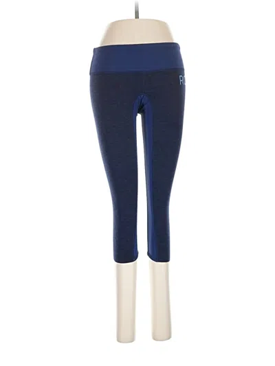 Pre-owned Roxy Active Pants In Blue