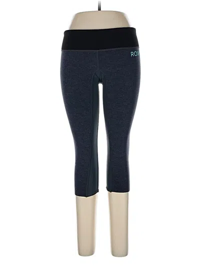 Pre-owned Roxy Active Pants In Gray