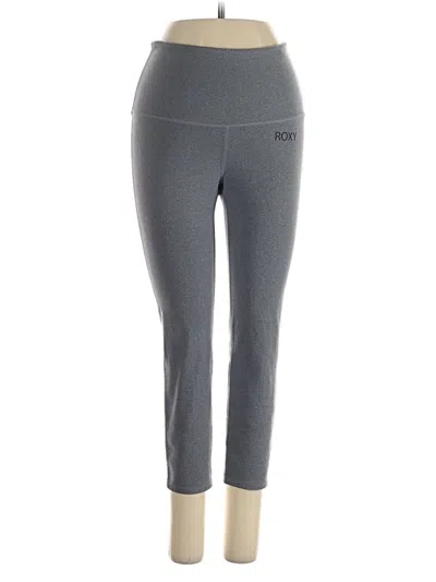 Pre-owned Roxy Active Pants In Gray