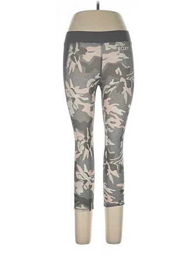 Pre-owned Roxy Active Pants In Gray