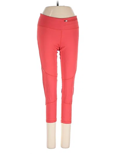 Pre-owned Roxy Active Pants In Red
