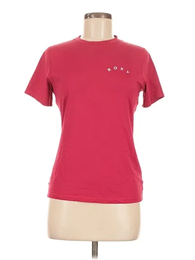 Pre-owned Roxy Active T-shirt In Red