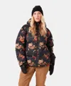 Roxy Alofted Puffy Jacket In Black
