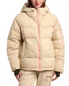 Roxy Alofted Puffy Snow Jacket In Neutral