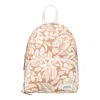 Roxy Always Core Canvas Backpack In Egret Soft Tropics