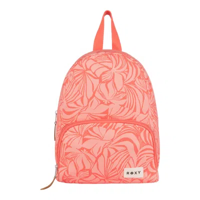 Roxy Always Core Canvas Backpack In Surfside Sugar Coral