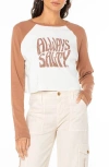 Roxy Always Salty Long Sleeve Graphic T-shirt In Carob Brown