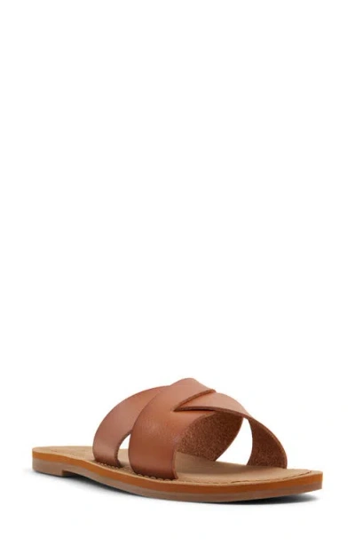 Roxy Andreya Slide Sandal In Tan