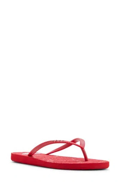 Roxy Antilles Iii Flip Flop In Animal Print