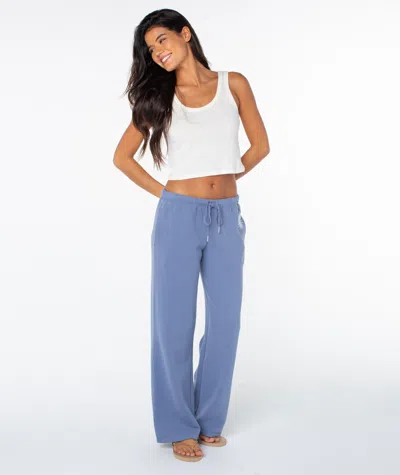 Roxy Ariel Wide Leg Pant In Black