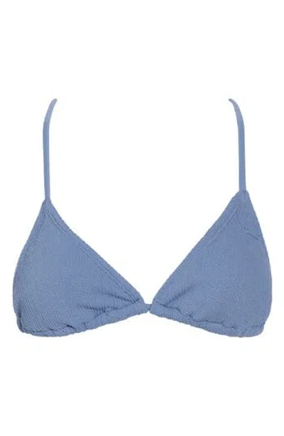 Roxy Aruba Tiki Triangle Bikini Top In Infinity Blue | ModeSens