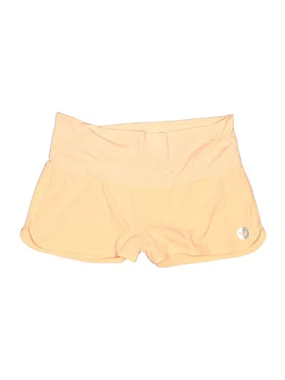 Pre-owned Roxy Athletic Shorts In Yellow