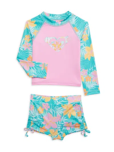 ROXY BABY'S & LITTLE KID'S 2-PIECE FLORAL SWIM SET