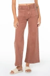 ROXY ROXY BABY BABY HIGH WAIST WIDE LEG JEANS