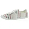 Roxy Bayshore Iii Womens Man Made Fashion Sneakers In White