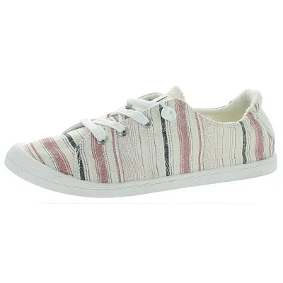 Roxy Bayshore Iii Womens Man Made Fashion Sneakers In White