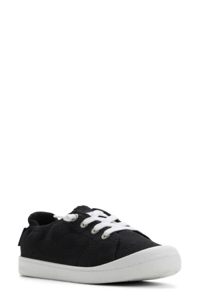 Roxy Bayshore Plus Slipon Sneaker In Black