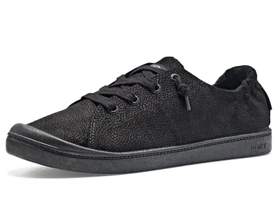 Roxy Bayshore Plus Ii Women's Shoes Graphite: 5.5 M, Textile In Black