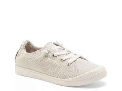 Roxy Bayshore Plus Slipon Sneaker In White