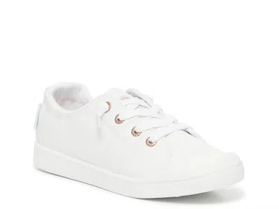Roxy Bayshore Plus Slipon Sneaker In White