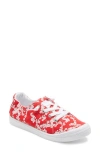 Roxy Bayshore Plus Sneaker In Medium Red