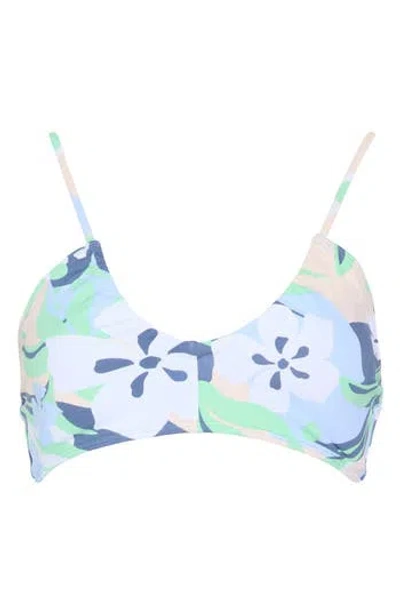 Roxy Beach Classics Bralette Bikini Top In Multi