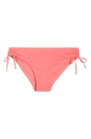 Roxy Sd Beach Classics Hipster Lace Full Bikini Bottom In Pink