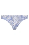 Roxy Beach Classics Swim Bottoms In Infinity Blue