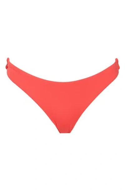 Roxy Beach Classics Tanga Bikini Bottoms In Hibiscus