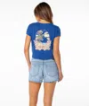 Roxy Beach Day Tee In Blue