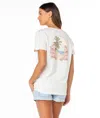 Roxy Beach Day Graphic T-shirt In White