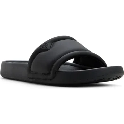 Roxy Beach Slide Sandal In Black