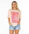 Roxy Beach Things Tee In Neutral