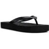 Roxy Beach Up Platform Flip Flop In Black