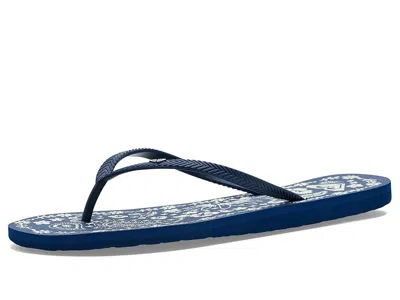 Roxy Bermuda Print Iii Women's Sandals Medium Blue: 6 M In Multi