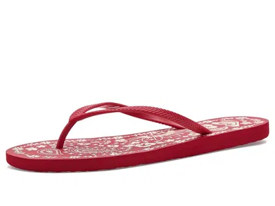 Roxy Bermuda Print Iii Women's Sandals Red: 10 M In Multi