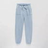 Roxy Big Kid Girls Cuffed Relaxed Fit Fleece Jogger Pant In Blue