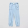 Roxy Big Kid Girls Jogger Denim Jean In Blue