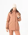 Roxy Billie Snow Jacket In Brown
